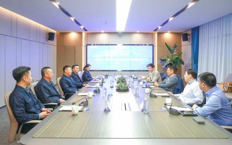 博世氫動力系統（重慶）有限公司總經理肖浩棟一行到榮程集團座談交流